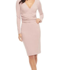 NWT Dress the Population Drew Dress in Mauve Pink Size XS